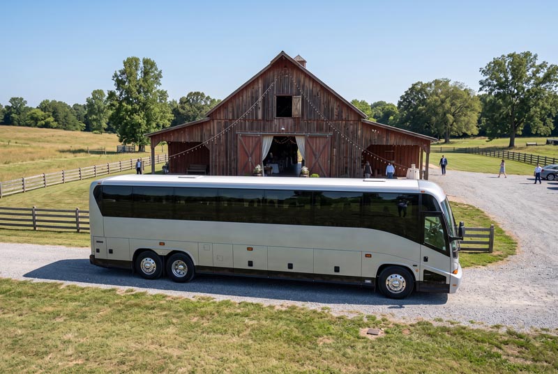 Wedding Shuttle Bus Services in Reston, VA
